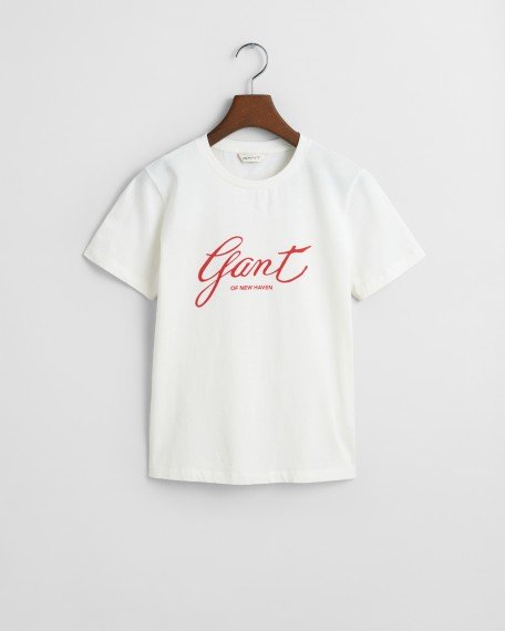 GANT REG SCRIPT T-SHIRT